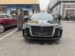 2022 Hongqi H9 2.0T, чёрный — фото 2