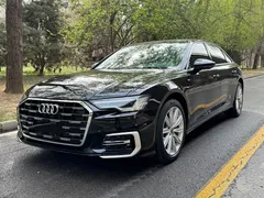 2023 Audi A6L 45 TFSI, чёрный — фото 1