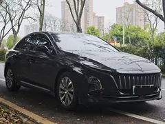 2022 Hongqi E-QM5 431km, чёрный — фото 3