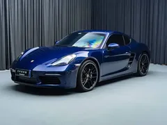 2020 Porsche 718 Cayman 2.0T, синий — фото 1