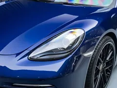 2020 Porsche 718 Cayman 2.0T, синий — фото 4