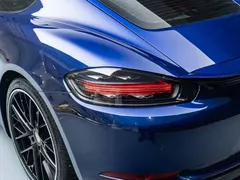 2020 Porsche 718 Cayman 2.0T, синий — фото 6