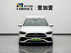 2023 Mercedes-Benz C-Class C 350 eL PHEV, белый — фото 2