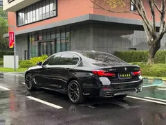 2022 BMW 5 Series 530Li M sports, чёрный — фото 9