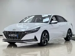 2022 Hyundai Elantra 1.5L CVT GLX Elite, белый — фото 1