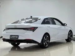 2022 Hyundai Elantra 1.5L CVT GLX Elite, белый — фото 4