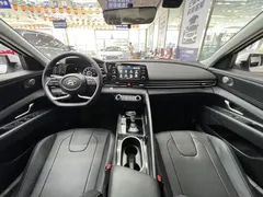 2022 Hyundai Elantra 1.5L CVT GLX Elite, белый — фото 9