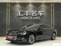 2023 Audi A6L 45 TFSI, чёрный — фото 1