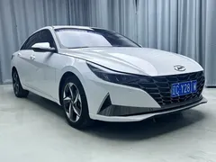2022 Hyundai Elantra 1.5L CVT GLX Elite, белый — фото 3