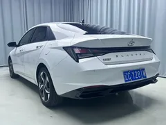 2022 Hyundai Elantra 1.5L CVT GLX Elite, белый — фото 20