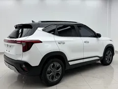 2023 Kia Seltos 1.5L CVT Luxury, белый — фото 6