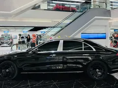 2022 Mercedes-Benz S-Class S 500 L 4MATIC, чёрный — фото 3