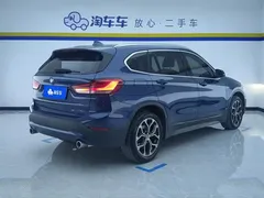 2022 BMW X1, синий — фото 3