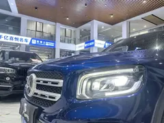2021 Mercedes-Benz GLB 200, синий — фото 4
