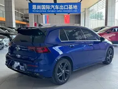 2021 Volkswagen Golf 280TSI DSG R-Line, синий — фото 3