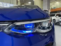 2021 Volkswagen Golf 280TSI DSG R-Line, синий — фото 7