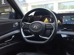 2021 Hyundai Elantra 1.5L CVT GLX Elite, синий — фото 10