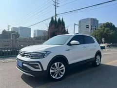 2021 Volkswagen T-Cross 280TSI DSG Comfort, белый — фото 1