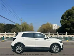 2021 Volkswagen T-Cross 280TSI DSG Comfort, белый — фото 3