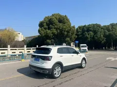 2021 Volkswagen T-Cross 280TSI DSG Comfort, белый — фото 8