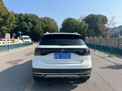 2021 Volkswagen T-Cross 280TSI DSG Comfort, белый — фото 9