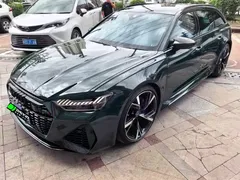 2022 Audi RS 6 4.0T Avant, зелёный — фото 1