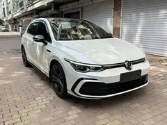 2023 Volkswagen Golf 280TSI DSG R-Line Lite, белый — фото 3