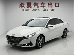 2022 Hyundai Elantra 1.5L CVT GLX Elite, белый — фото 1