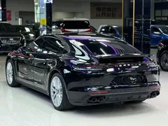 2021 Porsche Panamera 2.9T, чёрный — фото 12