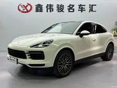 2019 Porsche Cayenne Cayenne Coupé 3.0T, белый — фото 1
