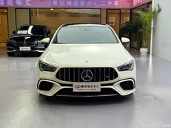 2022 Mercedes-Benz CLA AMG AMG CLA 45 4MATIC+, белый — фото 3