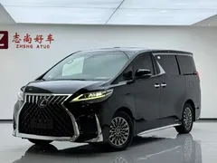 2020 Lexus LM 300h, чёрный — фото 1