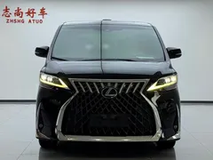 2020 Lexus LM 300h, чёрный — фото 2