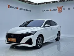 2023 Changan Eado PLUS Enjoy PLUS Blue Whale NE 1.4T GDI DCT Premium, белый — фото 1