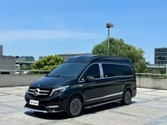 2021 Mercedes-Benz V-Class V 260 L Premium, чёрный — фото 1