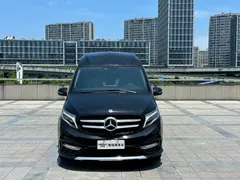 2021 Mercedes-Benz V-Class V 260 L Premium, чёрный — фото 2