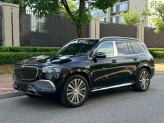 2021 Mercedes-Benz Maybach GLS 600 4MATIC, чёрный — фото 1