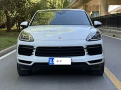 2022 Porsche Cayenne Coupe 3.0T Platinum, белый — фото 2