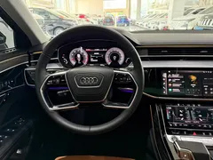 2023 Audi A8L 50 TFSI quattro, чёрный — фото 17