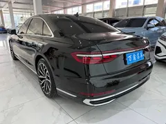 2023 Audi A8L 50 TFSI quattro, чёрный — фото 18