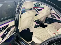 2022 Mercedes-Benz S-Class S 500 L 4MATIC, чёрный — фото 7
