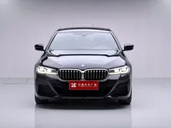 2021 BMW 5 Series 530Li Leading M Sport Package, чёрный — фото 2