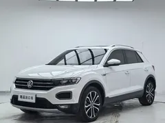 2021 Volkswagen T-Roc 280TSI DSG 4WD Luxury Smart Connect, белый — фото 1