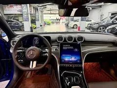 2023 Mercedes-Benz C-Class C 260 L Sport, синий — фото 6