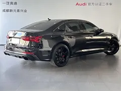 2021 Audi A6L 55 TFSI quattro exclusive, чёрный — фото 4