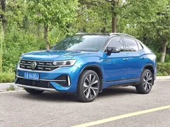 2023 Volkswagen Tayron X 380TSI 4WD Flagship, синий — фото 1