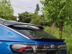 2023 Volkswagen Tayron X 380TSI 4WD Flagship, синий — фото 9