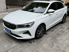 2023 Geely Emgrand 4th Gen Champion 1.5L CVT Premium, белый — фото 1