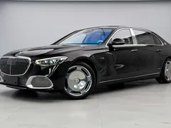 2022 Mercedes-Benz Maybach S-Class S 680 4MATIC, чёрный — фото 2