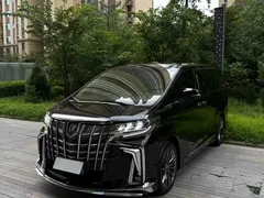 2022 Toyota Alphard 3.5L Premium, чёрный — фото 2
